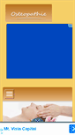 Mobile Screenshot of osteopathie.info