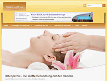 Tablet Screenshot of osteopathie.info